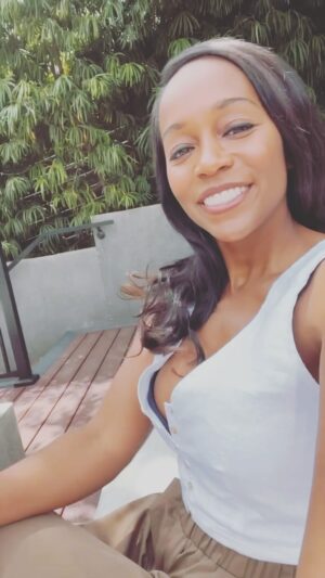 Aja Naomi King Instagram - My milkshake … ☺️