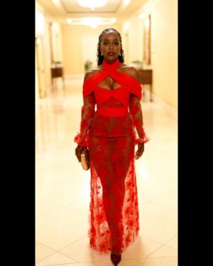 Aja Naomi King Instagram - Loved getting all glammed up to celebrate our 2023 @lorealparis Women of Worth Honorees❤️