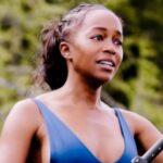 Aja Naomi King Instagram - So let me tell you a little story. I woke up this morning and thought to myself, I want to try something new. I had never paddle boarded before and when you see other people do it in photos or videos it looks mad easy, so I thought that is what I shall try today. This story is already long so let me cut to the end… I CRIED!!! I paddled my behind out there on my knees and the second I stood up I burst into tears. I felt so scared. And I don’t understand why- I can swim, there are no sharks in this lake (🤣), it’s cold but I can handle cold. I don’t know why, but once I stood on the thing I couldn’t figure out the balance and I was frozen in fear and started crying and then I could only laugh at myself. Long story long, the second I could muster up the courage I worked my way back down to a sitting position and paddled back to shore, to safety in my irrational mind. I did not try again, but I know I will one day. I was utterly shocked by how afraid I was, and then I was kind of thrilled that I did something that truly took me by surprise. So I’m proud of myself for trying something new even if it didn’t go the way I thought it would. What are you all trying these days?