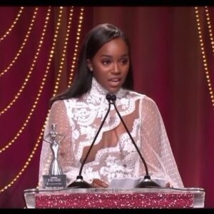 Aja Naomi King Instagram - Shout out to my younger self for reminding me - this is no accident, I do deserve to be here. 

And so do all of you!