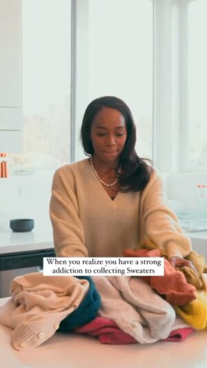 Aja Naomi King Instagram - My love for sweaters and sweater weather is deep lol…feel me?!