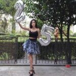 Alessia Tresoldi Instagram - #BDay 25 🎉 #unquartodisecolo a quarter of a century 🎉 Supplied by @ilovepoke.official #25anni #happybirthday #birthdayparty #poke #Ilovepoke #cittàalta #Bergamo #tresoldi #garden #baloon #25yearsold