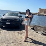 Alessia Tresoldi Instagram - See you soon 💛 #Noto #Sicily #August #Agosto #mare #sea #Agrigento #maltese #volvo #Estate #cattedrale #cattedraledinoto #tresoldi