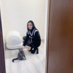 Alessia Tresoldi Instagram - PT 2 House tour with @petkitofficial (giftedby) Even more smart with this automatic cat litter box. Lizzy loves it already and I no longer have to worry about the smell with timed deodorization. It has multiple cleaning modes, auto mode, manual mode,timer mode. I can quickly set up a cleanup schedule that is specific to my pet and monitor Insight the weighht and litter box usage. It is also suitable for Multi-pet families. #petkit #smartpetsupply #PURAMAX #automaticlitterbox