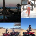 Alessia Tresoldi Instagram - These Egypt days 🐫🦎 ❤️ Gli outfit che mi hanno accompagnata in questo viaggio sono di @sinsay Code: 847ITPSIN —> 10%off on all (available for 7 days with no limits on minimum spend) @sinsay_it _supplied_ #Egypt #Farsha #farshacafe #SharmElSheik #asia #Charmillion #charmillionclubresort #resort #desert #deserto #motorata #camels #cammelli #snorkeling #pink #barbie #feet #barbiefeet #tresoldi