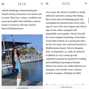 Alessia Tresoldi Instagram - 😍 OMG Sono su ELLE CANADA 😱😍 
Finalmente vi posso svelare il progetto di Ibiza 😍 thanks 
#elle #ibiza #ellecanada #spagna #españa #sinsay #tresoldi #bergamo #visitibiza #visitespaña 

https://www.ellecanada.com/vip/elle-extra/alessia-tresoldi-a-mediterranean-beauty-in-our-shots

#visitspain #spain #zalando #Gucci #boots #whiteboots #ilovespagna #ilovespain #iloveibiza #baleari #mediterraneo #mediterranean