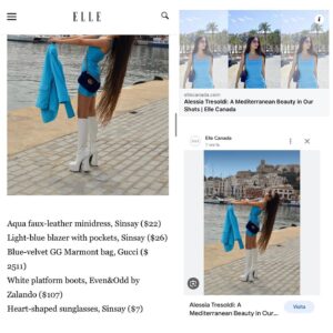 Alessia Tresoldi Instagram - 😍 OMG Sono su ELLE CANADA 😱😍 
Finalmente vi posso svelare il progetto di Ibiza 😍 thanks 
#elle #ibiza #ellecanada #spagna #españa #sinsay #tresoldi #bergamo #visitibiza #visitespaña 

https://www.ellecanada.com/vip/elle-extra/alessia-tresoldi-a-mediterranean-beauty-in-our-shots

#visitspain #spain #zalando #Gucci #boots #whiteboots #ilovespagna #ilovespain #iloveibiza #baleari #mediterraneo #mediterranean