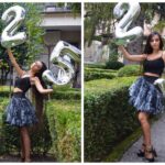 Alessia Tresoldi Instagram - #BDay 25 🎉 #unquartodisecolo a quarter of a century 🎉 Supplied by @ilovepoke.official #25anni #happybirthday #birthdayparty #poke #Ilovepoke #cittàalta #Bergamo #tresoldi #garden #baloon #25yearsold