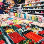 Alex Lange Instagram - throwback to candy rainbows in 🇪🇸