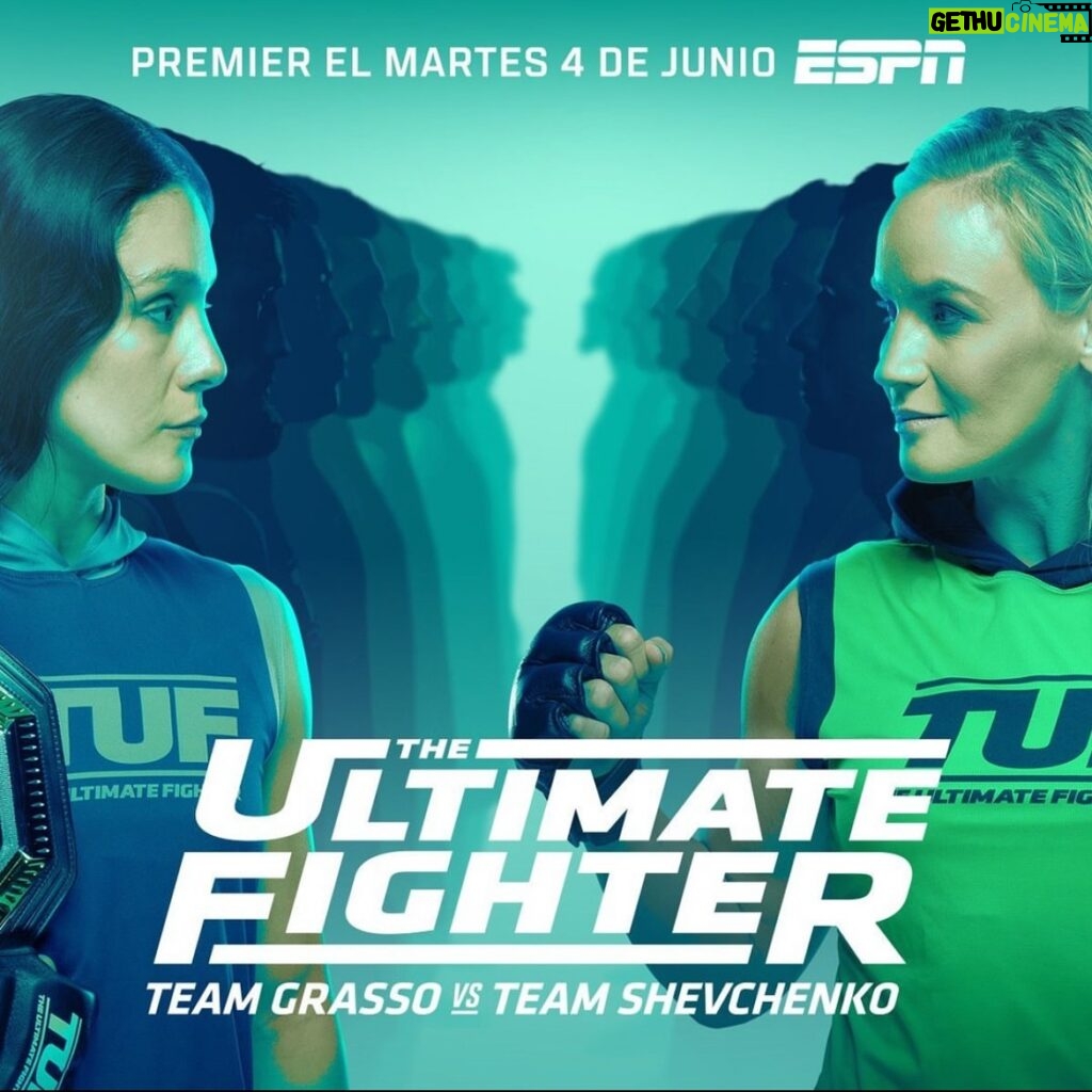 Alexa Grasso Instagram - The Ultimate Fighter 32 Primer episodio 4 de junio #TeamGrasso 😍🇲🇽