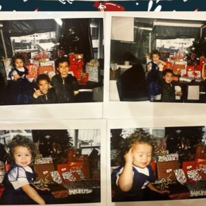 Alexa PenaVega Instagram - 🎄feliz navidad from our familia to yours!🎄 (pretending that the @fsorlando tree is ours for the season 🤣. Swipe to see our awesome boat Christmas!)