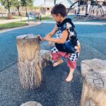 Alexa PenaVega Instagram - Coolest little adventurer I know. 😭 He’s growing up so fast! (Obsessed with these clothes. @jaggedculture )♥️⚡️