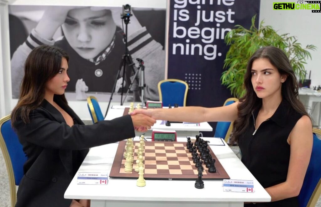 Alexandra Botez Instagram - ITS HAPPENING. OUR FIRST TOURNAMENT MATCH IN HISTORY. LIVE NOW ON OUR TWITCH!