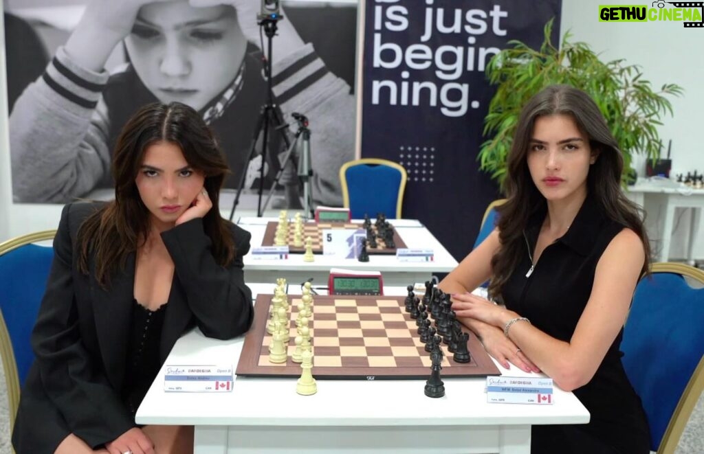 Alexandra Botez Instagram - ITS HAPPENING. OUR FIRST TOURNAMENT MATCH IN HISTORY. LIVE NOW ON OUR TWITCH!