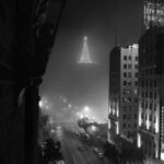 Alexandra Breckenridge Instagram - My black and white city scape photography circa 2009 View from my old loft apartment on Hollywood and Vine. Los Angeles CA
