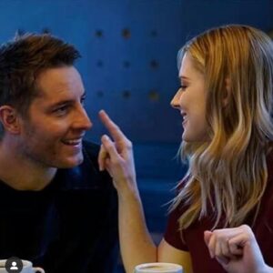Alexandra Breckenridge Instagram - Tonight on #thisisus 
Fall in love with Kevin and Sophie’s 30 year love story 💜
9pm on @nbcthisisus