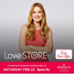Alexandra Breckenridge Instagram - Tonight! On @hallmarkchannel 9pm watch Love in store ❤️ @robertearlbuckley #hallmark