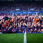 Alexia Putellas Instagram - CHAMPIONSSSSSSS 💙❤️💙❤️✌️
