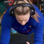 Alexia Putellas Instagram - Check out my Matchday playlist with some of my favourite songs that are helping get me game-ready by searching ‘FC Barcelona’ on @spotify 🎧 ⚽ 🎧 ¿Quieres saber qué canciones me motivan en un día de partido? Descubre mi Matchday Playlist buscando FC Barcelona en @spotify 🎧 ⚽ 🎧