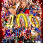 Alexia Putellas Instagram - 𝟒𝟎𝟎 partits, 𝐀𝐥𝐞𝐱𝐢𝐚 continua fent història al Barça 💙❤️👏
