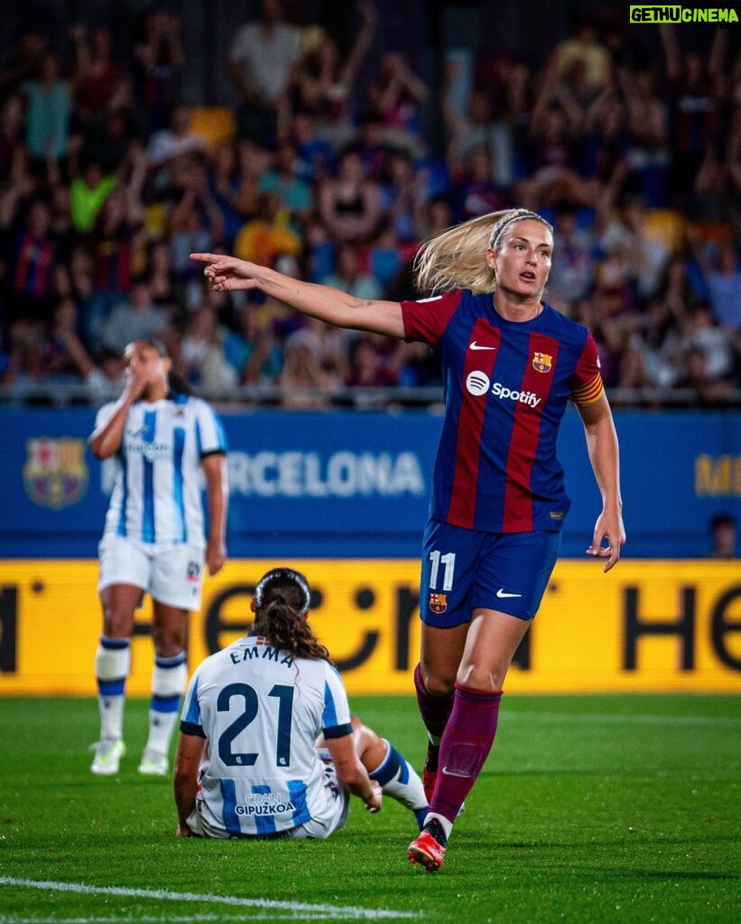 Alexia Putellas Instagram - Three - game week Week of returning to our stadium Week of 3 wins Looking for more 💪✨