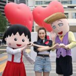 Ali Lee Instagram - 元宵佳節．花好月圓🌸 祝大家心心雙印、手手雙連、雙依雙伴 我與小丸子及花輪同學送上祝福❤️ 今日是Chubby hearts 留港的最後一天，跟與你心連心的人去打卡吧💞 #CHUBBYheartsHK #CHUBBYhearts #HongKongDesignCentre #HKDC #香港設計中心 #MegaACEFund #ipshkg @hkdesigncentre @ipshkg