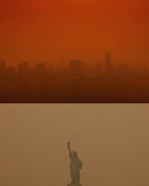 Alice Braga Instagram - The day became night in NYC due to forest fires in Canada. Feels like a post-apocalyptic film. Only this is not fiction. This is our life in a world of climate collapse. 

A systemic crisis that affects everyone. And a very important part of this crisis are the indigenous peoples - the people who hold up the sky.

They are the biggest protectors of this amazing web of life that sustains us. And right now, the indigenous, together with our planet, and humanity itself are under attack. The Brazilian congress is trying to take away their rights by invading their lands, sacred for them and a product, for the system. 

The indigenous peoples need us. Now more than ever. They fight for their territories, but they protect all humanity. 

Right now it’s us against the end of the world. Everyone’s holding up the sky. If you care about the future, support the indigenous peoples' fight. 

No Marco Temporal. The future is indigenous. 

	◦

#MarcoTemporalNÃO
#demarcaçãojá
