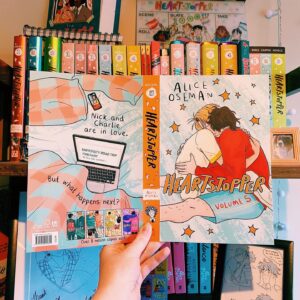 Alice Oseman Instagram - The full cover of Vol 5!!! Kind of obsessed with how this one turned out 🧡