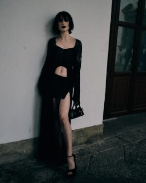 Alice Pagani Instagram - Our black heart 🖤
#davide4ever 

📸 by @ilariaieie