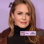 Alicia Silverstone Instagram - Sundance look number ✌🏻🤎✨ Outfit: @csiriano Hair: @hollymillshair Makeup: @alianamoss Styling: @anna_schilling Photo: Getty Images