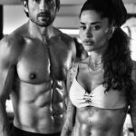Aline Campos Instagram - Com honra e orgulho, somos os mais novos embaixadores @technogym_brazil 🖤💛 A melhor do MUNDO 💪🏾