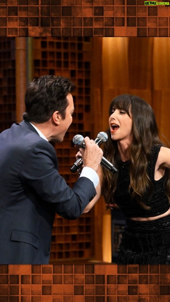 Alison Brie Instagram - @alisonbrie gives her failed Bloody Bloody Andrew Jackson audition of Pat Benatar’s “Heartbreaker” a redo! #FallonTonight