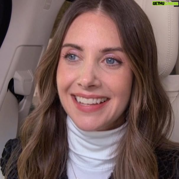 Alison Brie Instagram - In this clip from their upcoming #CarpoolKaraoke, @alisonbrie and @danielpudi bare the naked truth about their new film “Somebody I Used To Know” — which is out now!