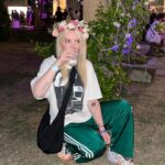 Alison Wonderland Instagram - At coachella in my tumblr flower crown waiting for my queen Lana . Call me LANA DEL RAVE. Hope everyone has a nice night 🍄 #coachella #lanadelrey