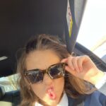 Allie Sherlock Instagram - Swipe left... my glasses almost flew off my head 😂😂