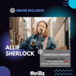 Allie Sherlock Instagram - HO HO HO, and that is our VIP SOLD OUT! 🎄🌟Guys and dolls, this is your last chance to get your tickets. Only 2 more days till my online concert! See you on Thursday! 😍