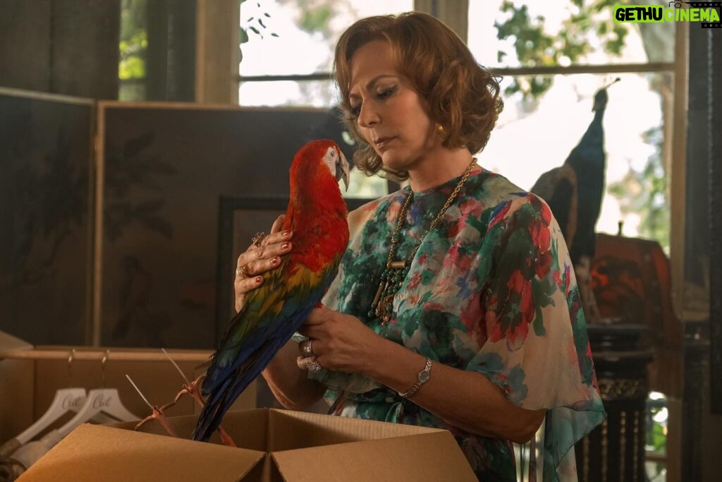 Allison Janney Instagram - A new cast member joins #PalmRoyale this week. He’s big, loves the ocean, and is stranded on the beach. Episode 8 is now streaming on @appletv