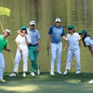 Allison Stokke Instagram - What a week. 
What a squad. 😎💚
@themasters