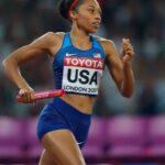 Allyson Felix Instagram – If I could describe it all in one photo.
•
Swipe to see the journey that brought me here. 👉🏾👉🏾👉🏾
•
Here’s what I can tell you about that journey. There have been more tears than celebrations, more doubt than confidence, more prayer than trash talking. What I’ve learned is that you have to keep going. Just don’t quit. When you get knocked down, get back up. Ask for help because you’ll never do it alone. Take small steps toward your passion and you’ll end up in your purpose.
•
Be brave with your life because you’ll have an impact on people that you never thought was possible. Nothing but love 💙💙