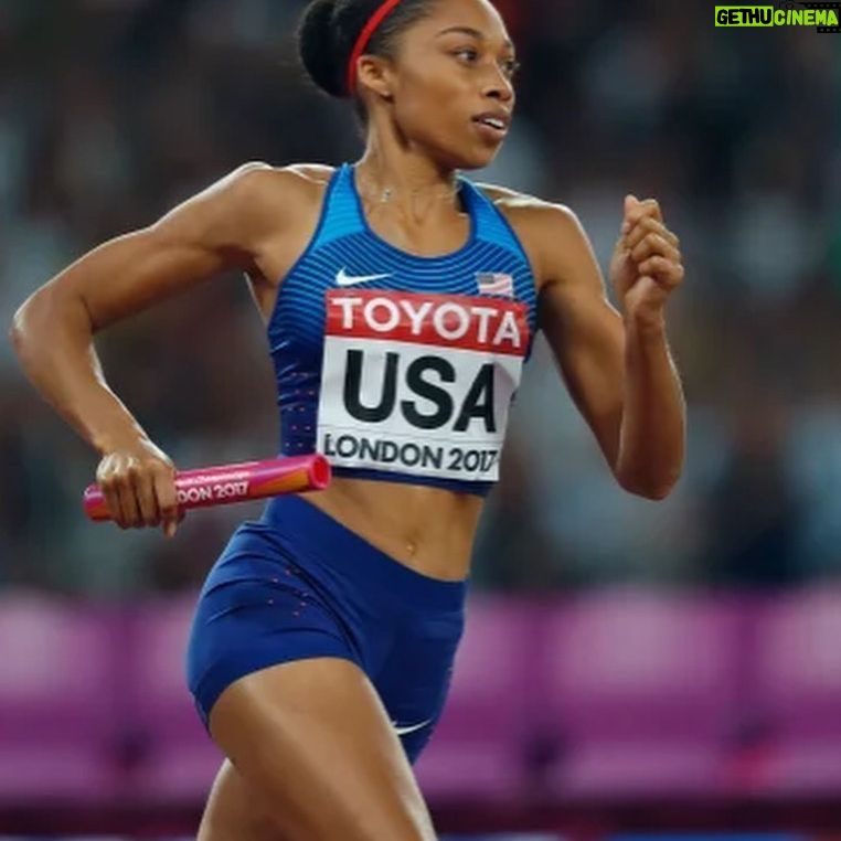 Allyson Felix Instagram - If I could describe it all in one photo. • Swipe to see the journey that brought me here. 👉🏾👉🏾👉🏾 • Here’s what I can tell you about that journey. There have been more tears than celebrations, more doubt than confidence, more prayer than trash talking. What I’ve learned is that you have to keep going. Just don’t quit. When you get knocked down, get back up. Ask for help because you’ll never do it alone. Take small steps toward your passion and you’ll end up in your purpose. • Be brave with your life because you’ll have an impact on people that you never thought was possible. Nothing but love 💙💙