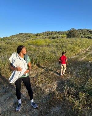 Allyson Felix Instagram - I can confirm going from 1 kid to 2 is wild🤯🙃🤪but I love it here🫶🏾