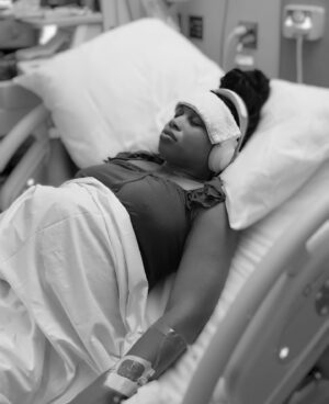 Allyson Felix Instagram - This journey!! After the traumatic and life threatening delivery I had with Cammy due to severe pre-eclampsia, the most important thing I wanted from this birth was for my son and I to survive. I’m so grateful to God that we did!🤍🙏🏾

I was blessed to have the unmedicated VBAC that I wanted so badly. Instead of sharing the usual challenges and traumas around birthing, I get to share the most beautiful, powerful, ridiculously hard yet insanely rewarding experience. My heart is bursting with gratitude because, this time it’s a story of joy and healing. Having a doctor who looked like me, understood my fear, listened and made me feel safe was everything! I simply could not have done it without my doula @chandlerchrista . She was the support and guide that I needed. She believed in me and encouraged me when I started to doubt myself. @doulalovescreation gave me the tools to be able to birth naturally using hypnobabies. My partner @supermanferg was my rock through it all.

My advocacy work around black maternal health will continue because every woman of color deserves to have the full experience of joy in birth, instead of the fear we are accustomed to.

We are so madly in love with Trey🩵

photos: @chandlerchrista