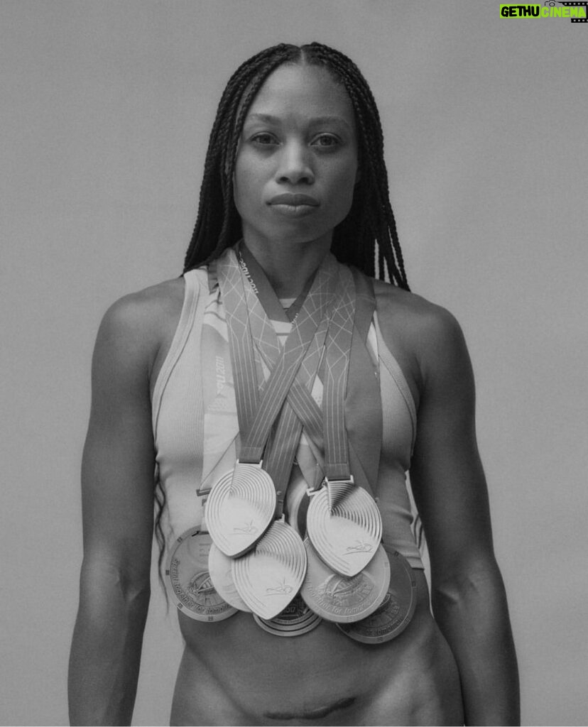 Allyson Felix Instagram - If I could describe it all in one photo. • Swipe to see the journey that brought me here. 👉🏾👉🏾👉🏾 • Here’s what I can tell you about that journey. There have been more tears than celebrations, more doubt than confidence, more prayer than trash talking. What I’ve learned is that you have to keep going. Just don’t quit. When you get knocked down, get back up. Ask for help because you’ll never do it alone. Take small steps toward your passion and you’ll end up in your purpose. • Be brave with your life because you’ll have an impact on people that you never thought was possible. Nothing but love 💙💙