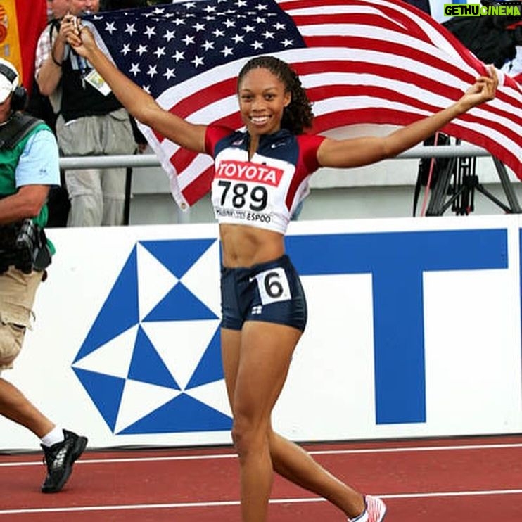 Allyson Felix Instagram - If I could describe it all in one photo. • Swipe to see the journey that brought me here. 👉🏾👉🏾👉🏾 • Here’s what I can tell you about that journey. There have been more tears than celebrations, more doubt than confidence, more prayer than trash talking. What I’ve learned is that you have to keep going. Just don’t quit. When you get knocked down, get back up. Ask for help because you’ll never do it alone. Take small steps toward your passion and you’ll end up in your purpose. • Be brave with your life because you’ll have an impact on people that you never thought was possible. Nothing but love 💙💙