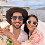 Aly Goni Instagram – Had so much fun on catamaran Sunset cruise 🥹💙🌊🇲🇺. 

@mauritius.tourism 
@europamedia.ent 
@mauritius_india 

#MauritiusNow
#FeelOurIslandEnergy
#mauritiustourism