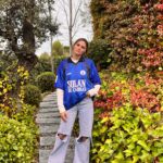 Amaia Salamanca Instagram - Siempre me ha encantado el fútbol y por eso me ha hecho muy feliz saber que @solandecabras es el agua oficial de @laliga y que junto a @laagam______ hayan creado esta camiseta que se ha convertido en mi nuevo fichaje!