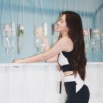 Amanda Chou Instagram - / 來自韓國的品牌Nylora 將韓系簡約的設計融合了運動休閒 讓運動也可以有氣質與高雅 這是我第二套Nylora 材質舒服又可以收肉肉 穿美美的去健身 瑜珈 皮拉提斯 不只更有動力 心情也會變好喲🤍 - @asportofficial @nylora_kr #MeetNYLORAInASPORT
