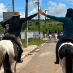 Amanda Nunes Instagram - 🐎 Foi bão demais da conta 🐎 This is my life 🐎 #montaria #pojuca 🇧🇷 @fazendalagoaverde