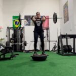 Amanda Nunes Instagram - 😜 don’t do this if you don’t have good balance. #lioness🦁studio