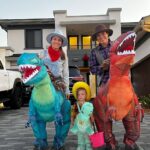 Amanda Nunes Instagram - #DinoRanch 🦖🦕🦖 #happyhalloween
